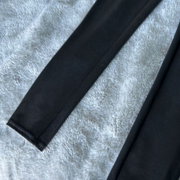 SPANX  Black Leather Leggings (Women’s Size Small) - Picture 2 of 7